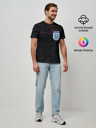 Мужская базовая футболка / Сборная Англии.