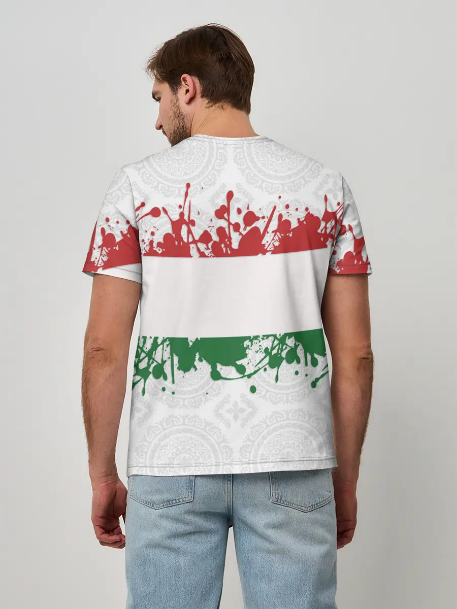 Мужская базовая футболка / Таджикистан