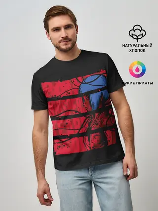 Мужская базовая футболка / Призрак в доспехах