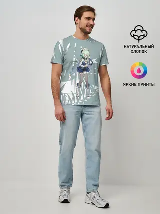 Мужская базовая футболка / Genshin Impact