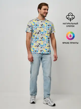 Мужская базовая футболка / WINTER SPORTS