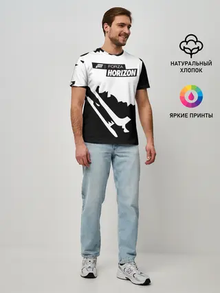 Мужская базовая футболка / Forza Horizon