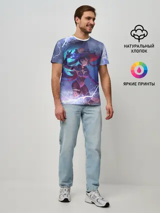 Мужская базовая футболка / Genshin Impact | Геншин Импакт
