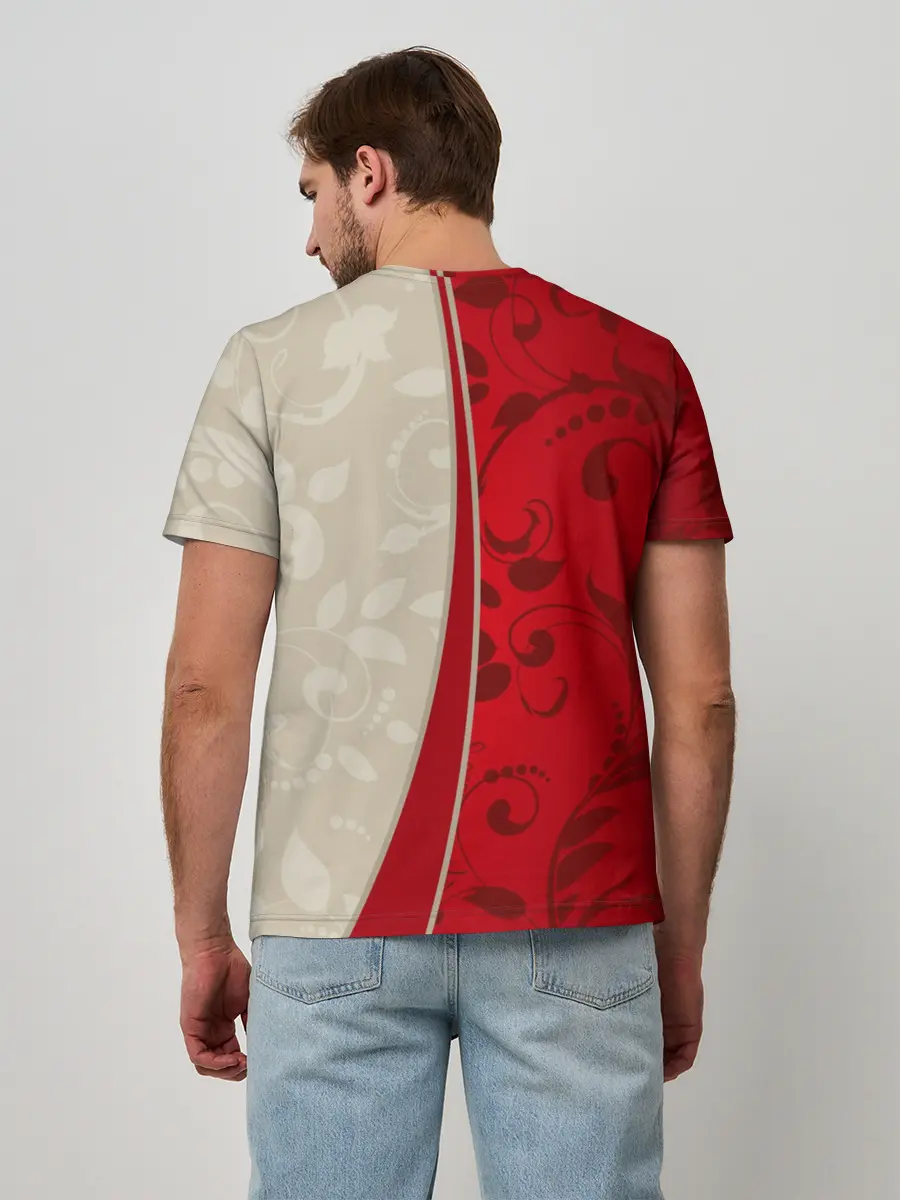 Мужская базовая футболка / Russia