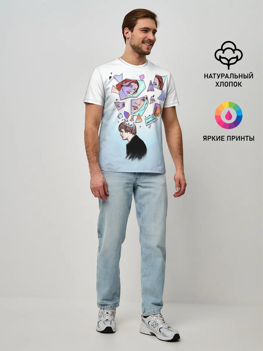 Мужская базовая футболка / Eternal sunshine