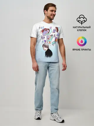 Мужская базовая футболка / Eternal sunshine