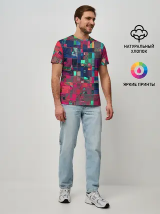 Мужская базовая футболка / HAPPY WINDOWS