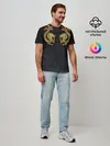Мужская базовая футболка / GOLD CHINA DRAGONS