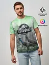 Мужская базовая футболка / Jurassic World | Мир Юрского периода