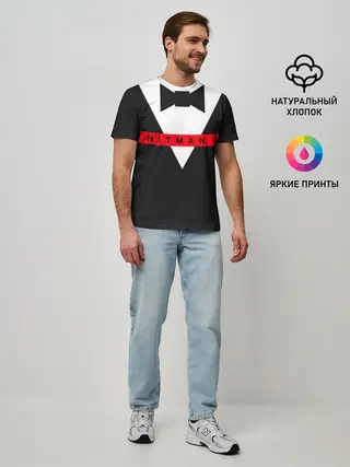 Мужская базовая футболка / Hitman III