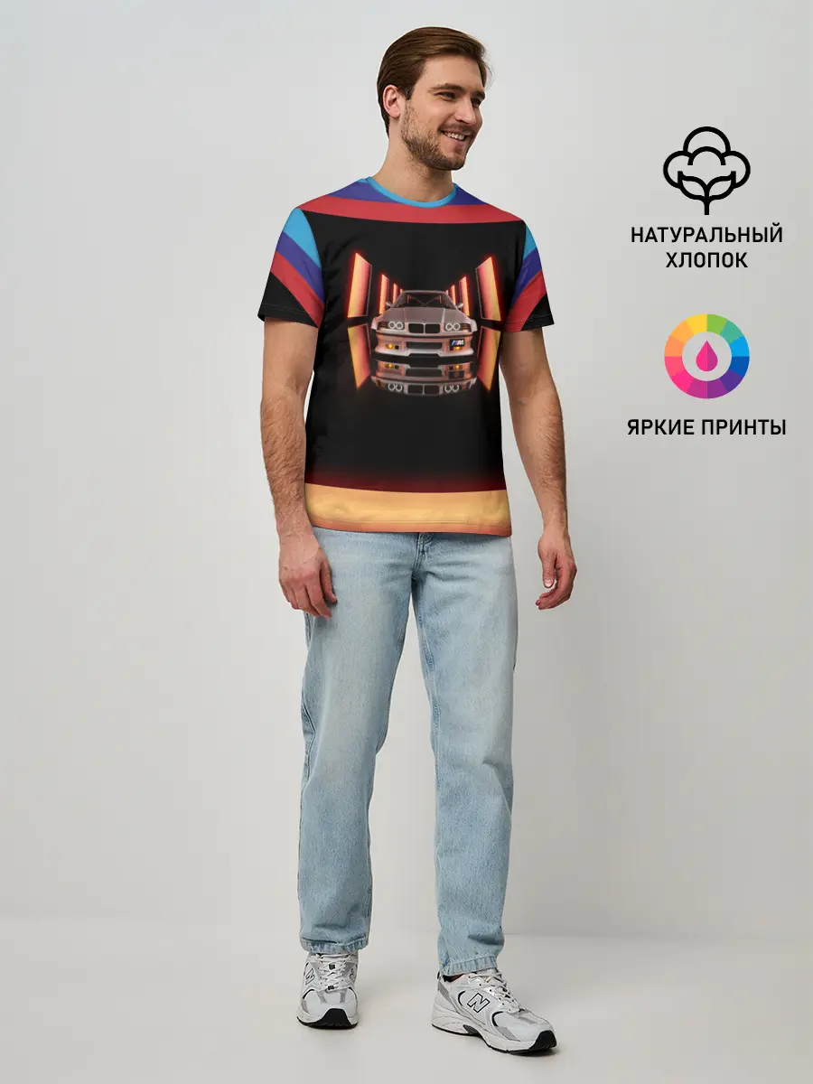 Мужская базовая футболка / БЭХА Мка | BMW M