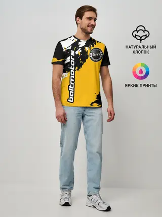 Мужская базовая футболка / BALTMOTORS / БАЛТМОТОРС