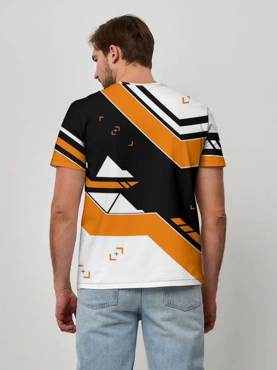 Мужская базовая футболка / CS:GO - Asiimov Inverted