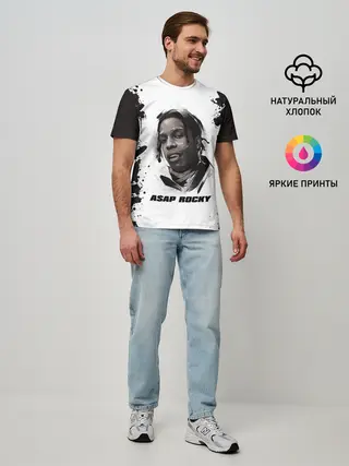 Мужская базовая футболка / АСАП | ASAP ROCKY