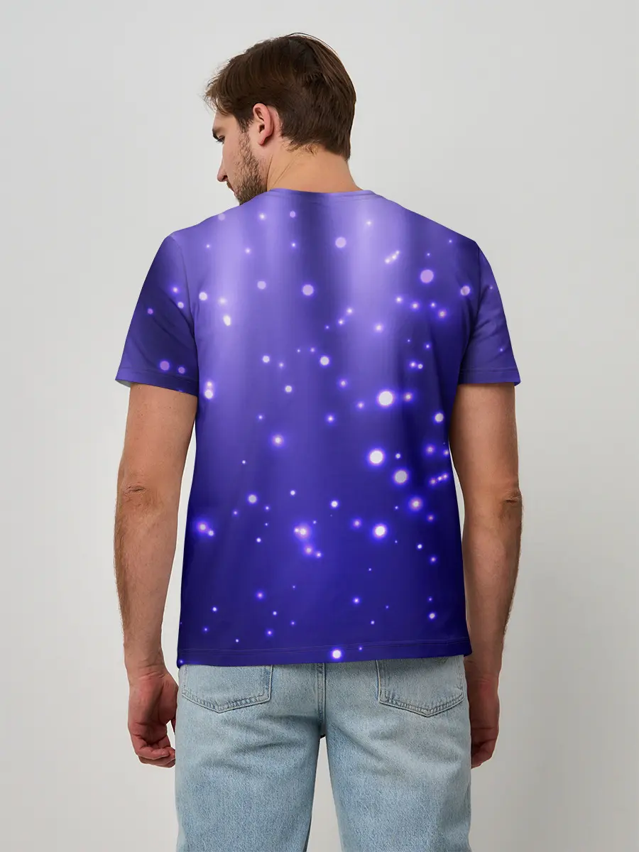 Мужская базовая футболка / Мерцающие Светлячки