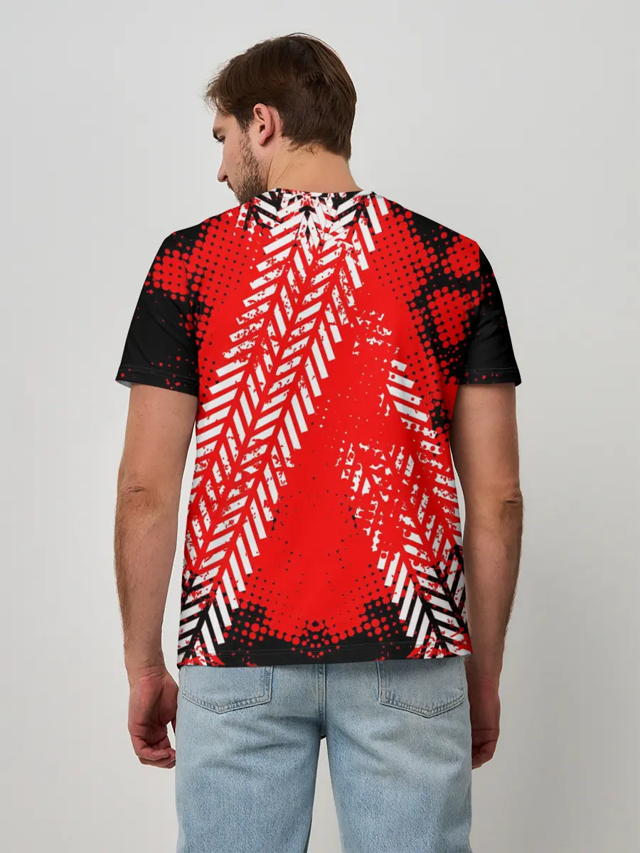 Мужская базовая футболка / HONDA