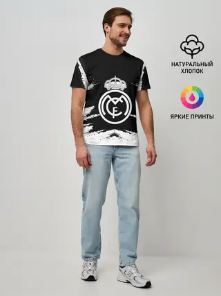 Мужская базовая футболка / REAL MADRID