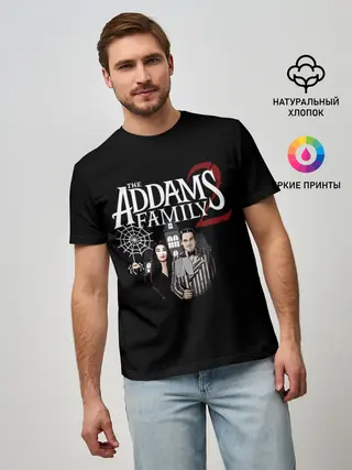 Мужская базовая футболка / Адамсы