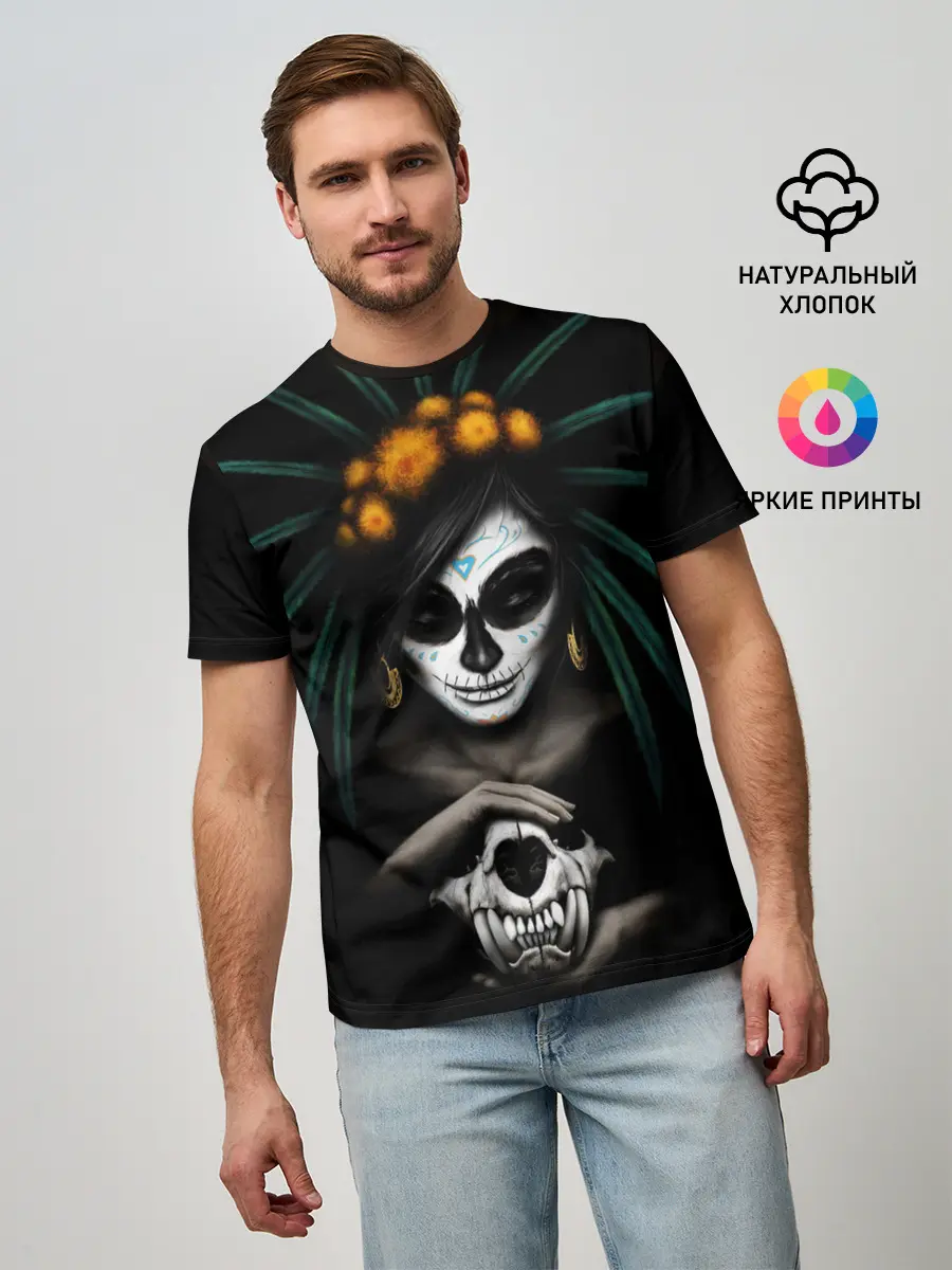 Мужская базовая футболка / WOMANSHAMAN