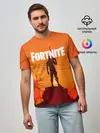 Мужская базовая футболка / Fortnite.