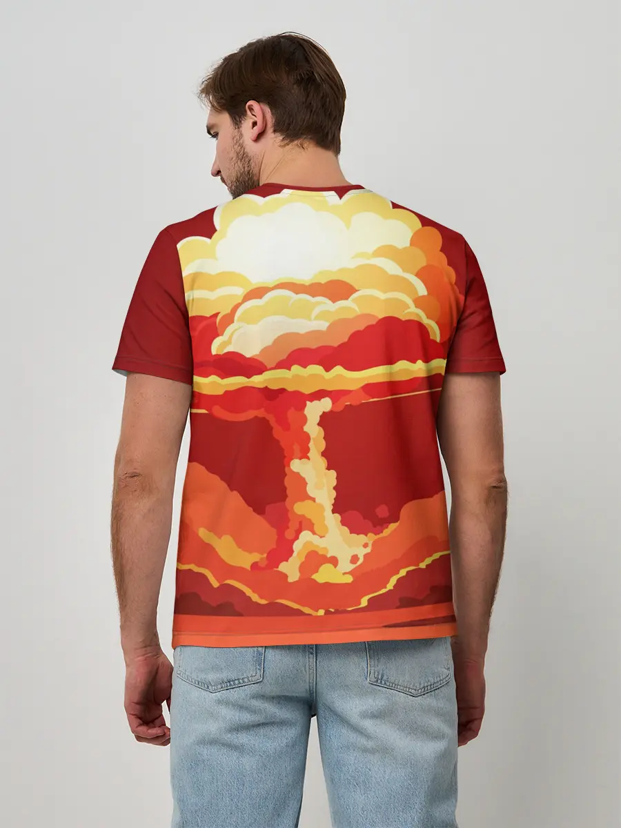 Мужская базовая футболка / PUBG Skull