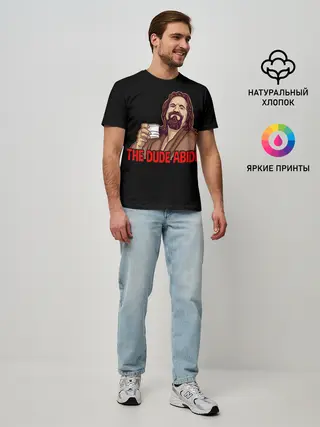 Мужская базовая футболка / The Dude Abides