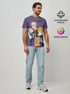 Мужская базовая футболка / Haikyuu Кэй Цукишима