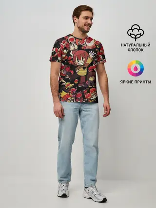 Мужская базовая футболка / UNDERTALE CHARA