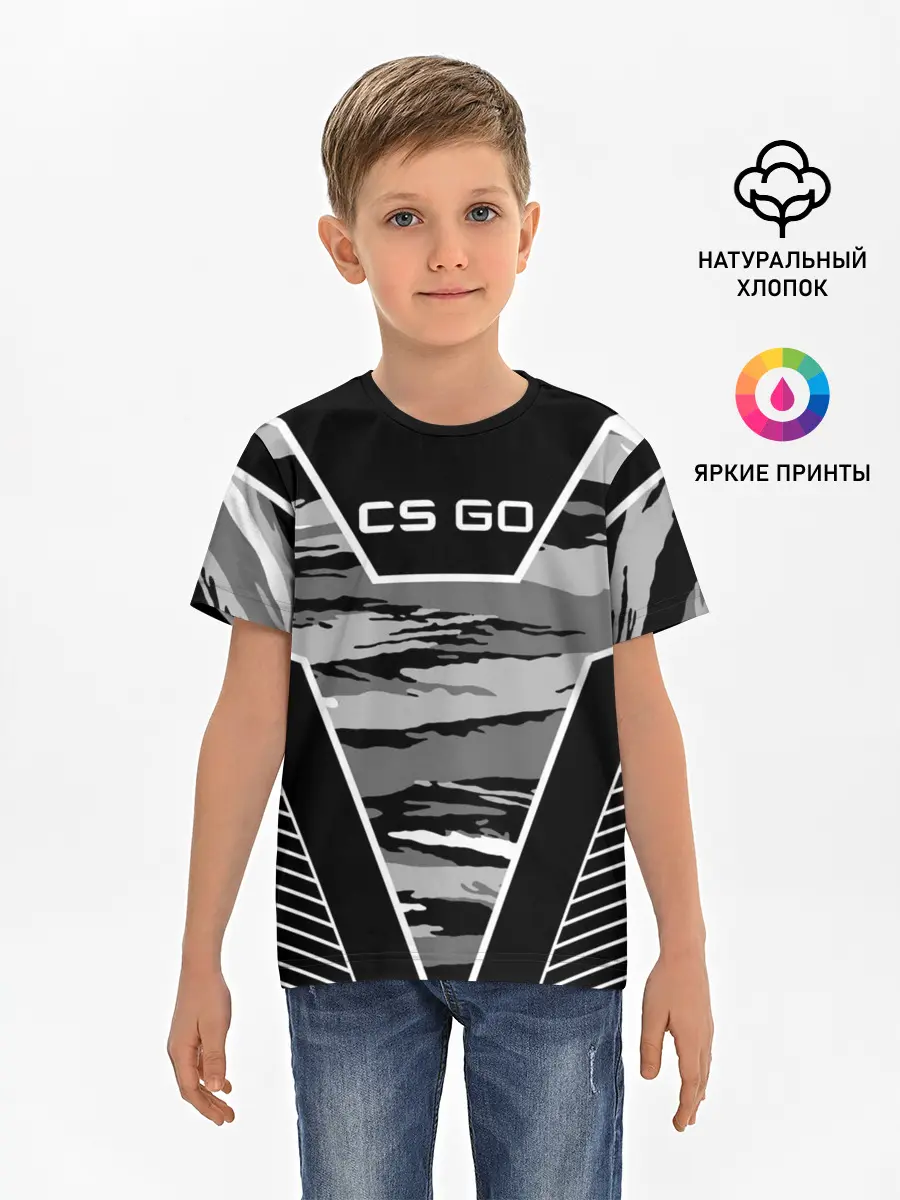 Детская базовая футболка / CS:GO