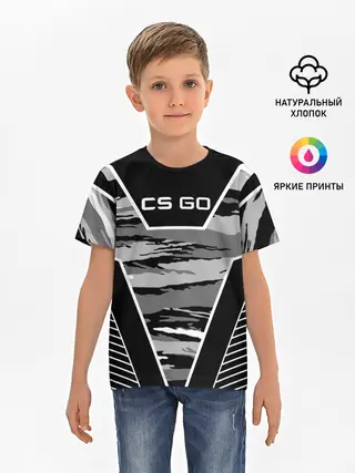 Детская базовая футболка / CS:GO