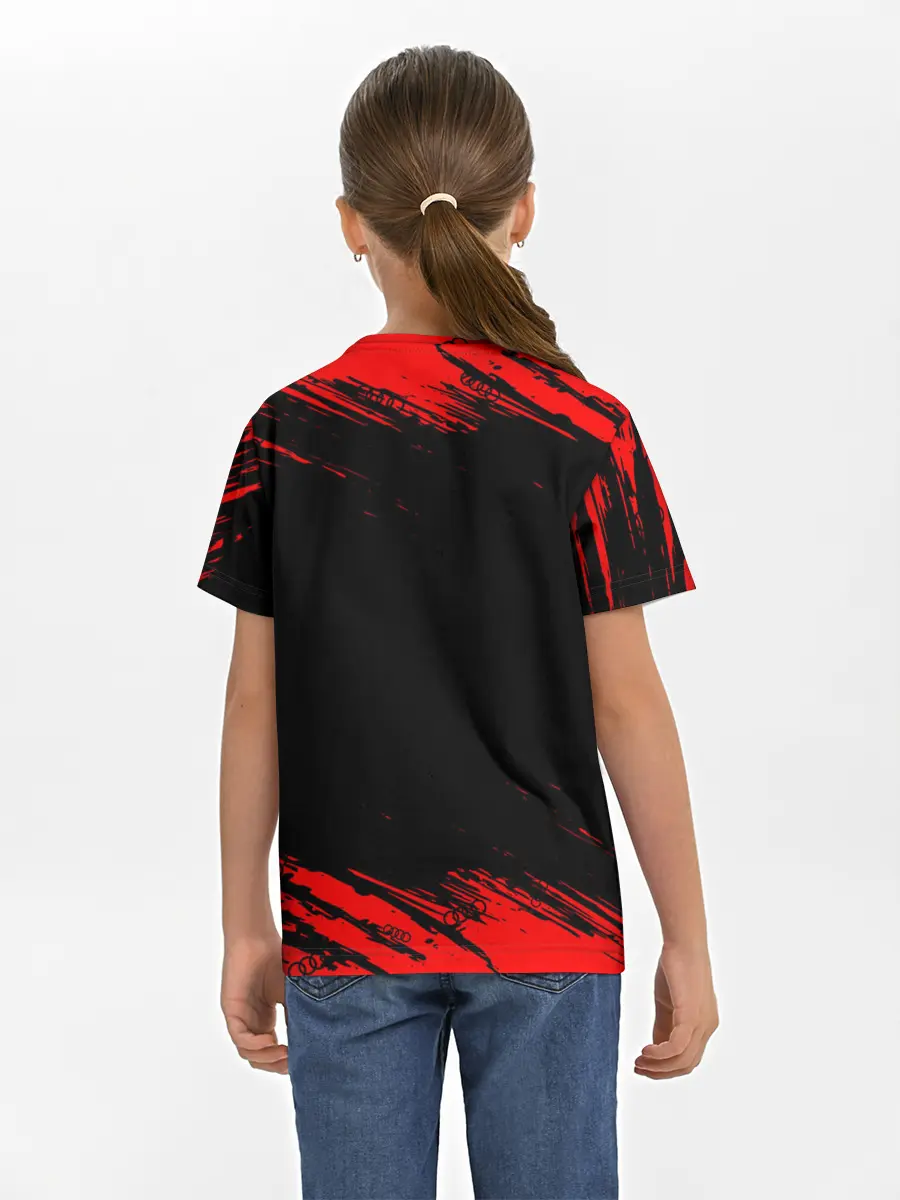 Детская базовая футболка / AUDI / АУДИ