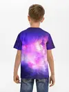Детская базовая футболка / КОСМИЧЕСКИЕ КРАСКИ