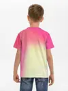 Детская базовая футболка / РАДУЖНЫЙ ОГОНЬ