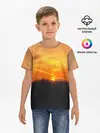 Детская базовая футболка / Закат