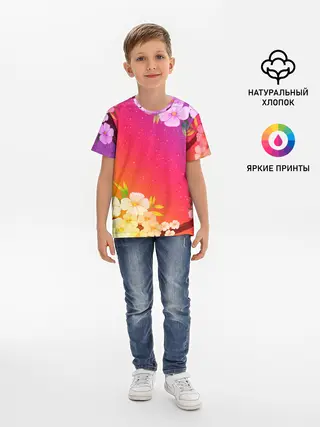 Детская базовая футболка / САКУРА | SAKURA