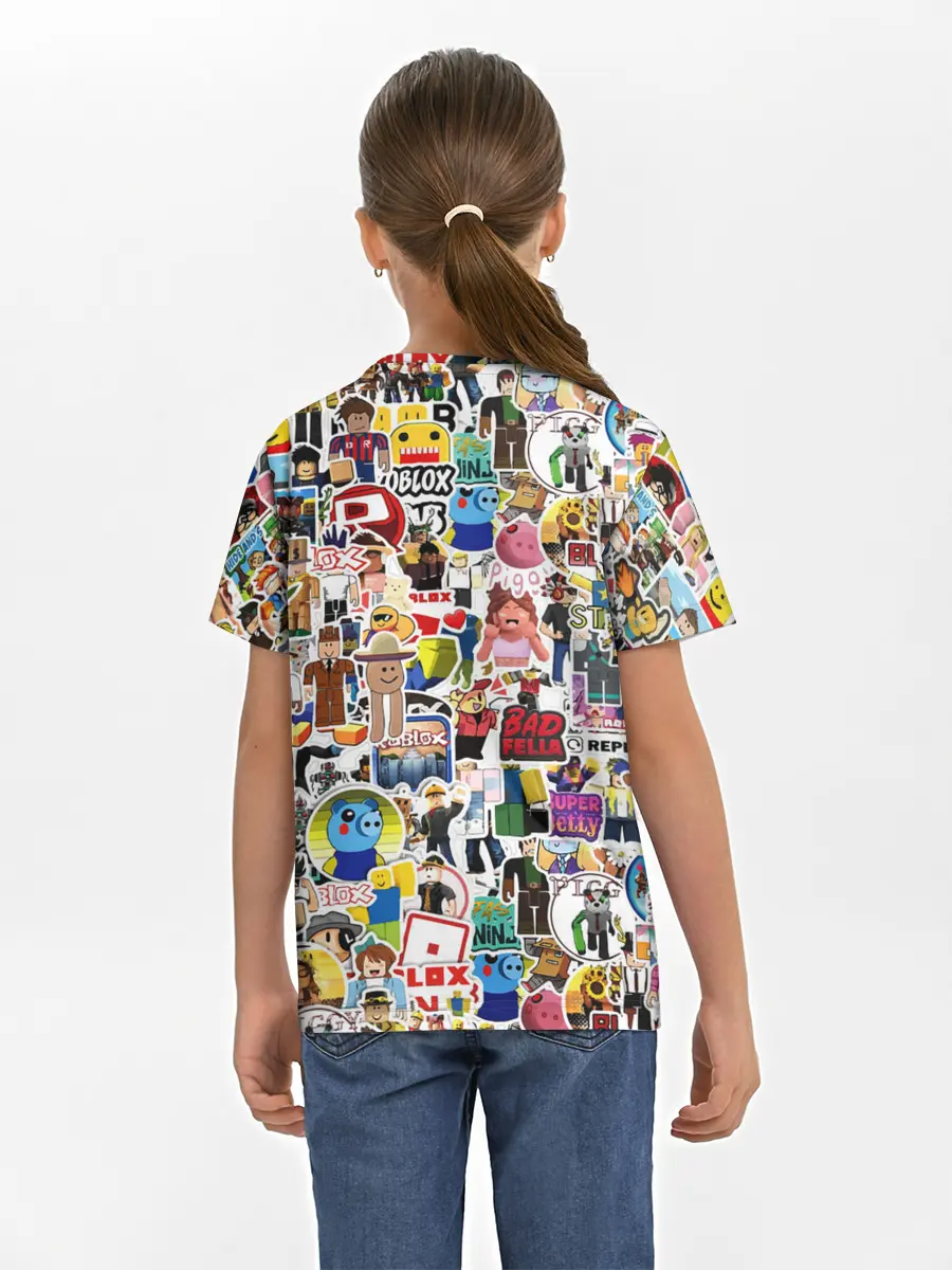 Детская базовая футболка / Roblox | Роблокс