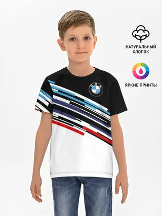 Детская базовая футболка / BMW BRAND COLOR | БМВ