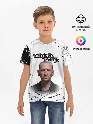 Детская базовая футболка / ЧЕСТЕР | ЛИНКИН ПАРК
