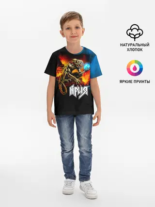 Детская базовая футболка / Ария - Химера