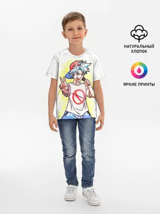 Детская базовая футболка / Friday Night Funkin Boyfriend