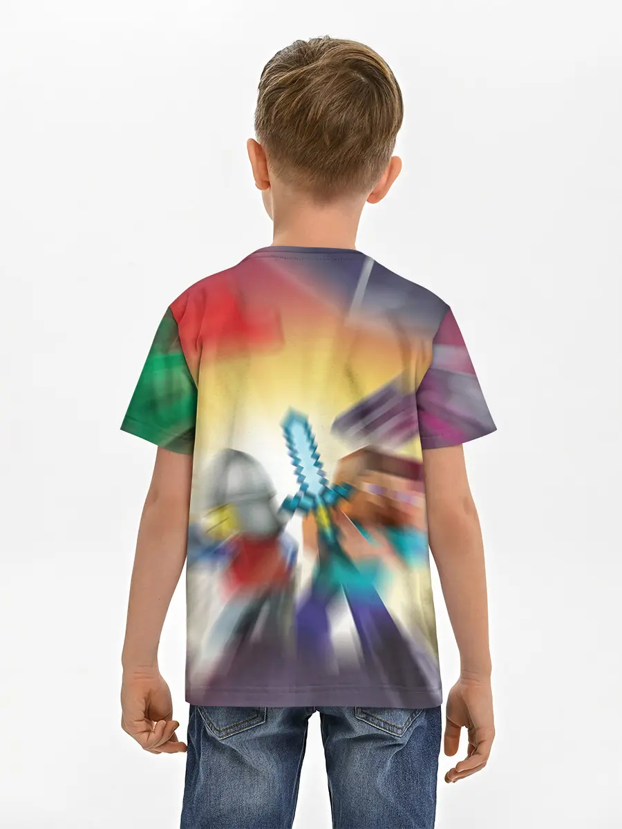 Детская базовая футболка / MINECRAFT | МАЙНКРАФТ