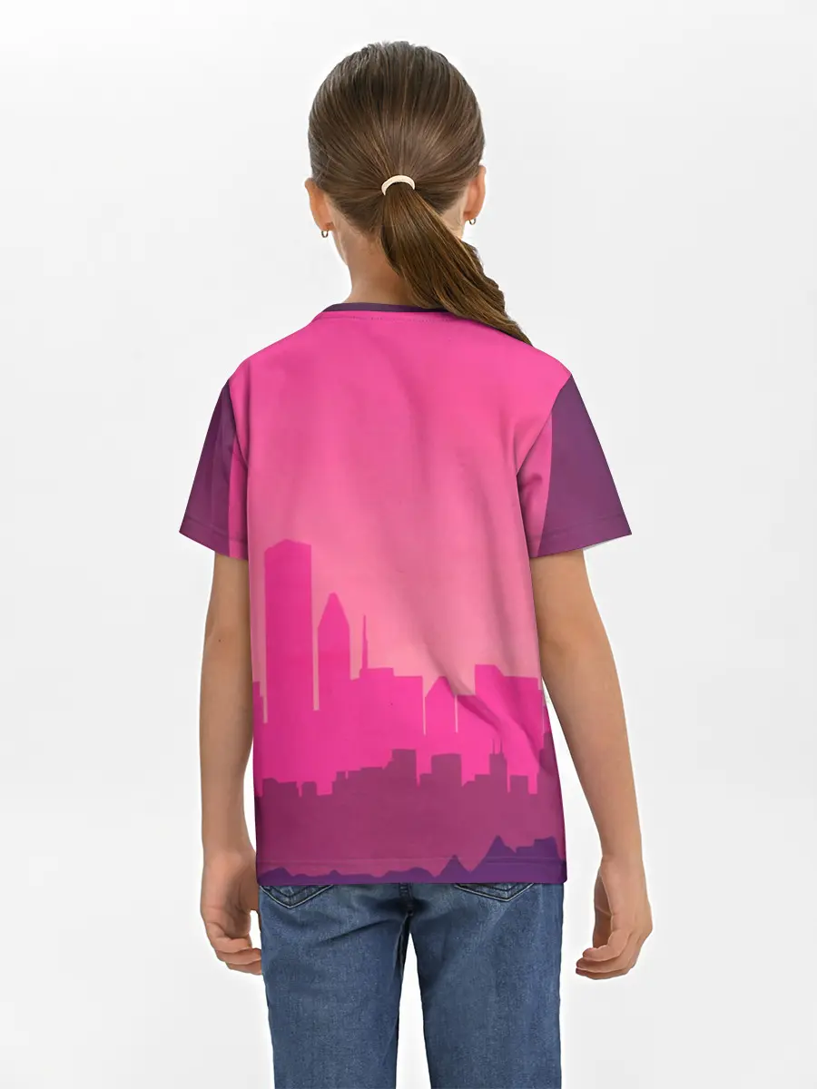 Детская базовая футболка / CyberMiami