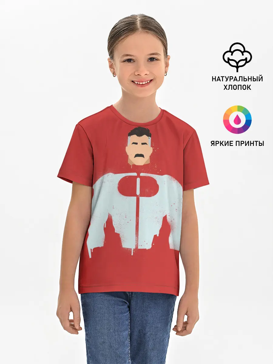 Детская базовая футболка / Омни-Мэн | Нолан Грейсон