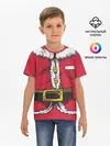 Детская базовая футболка / Санта
