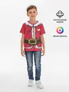 Детская базовая футболка / Санта