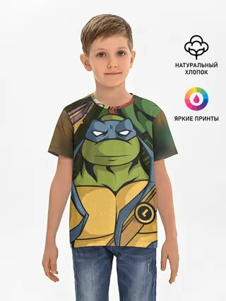 Детская базовая футболка / TMNT