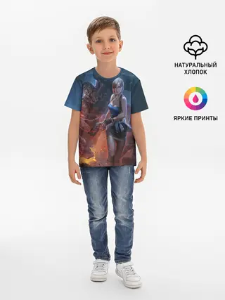 Детская базовая футболка / RESIDENT EVIL | ОБИТЕЛЬ ЗЛА