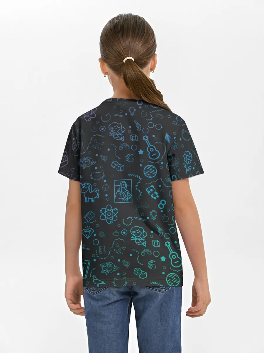 Детская базовая футболка / NEON