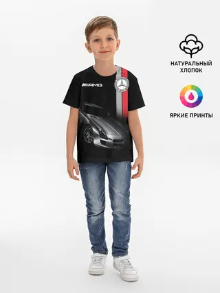 Детская базовая футболка / MERCEDES BENZ AMG