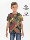 Детская базовая футболка / Буквы-надписи